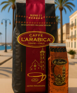 Caffe L'Arabica Blend 27 1000g + 250g aromatu, który trafił do zestawu nieprzypadkowo (choć... trochę tak)
